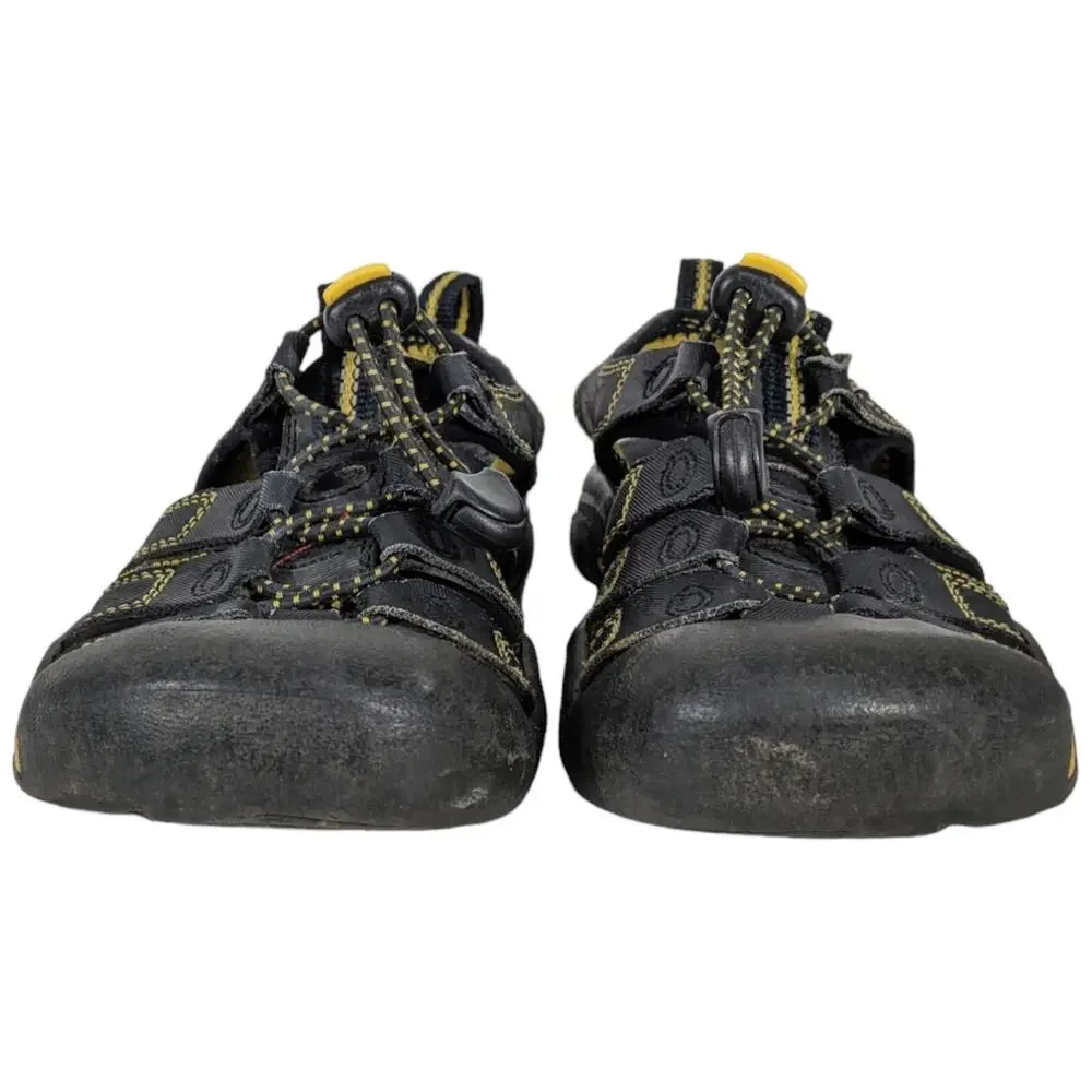 Keen Newport H2 Sandals Kids Size 12 Outdoor Drawstring Black 1001907